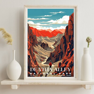 Death Valley National Park Poster, Travel Art, Office Poster, Home Decor | S3 - image6
